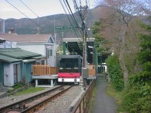 これってケーブルカーってゆーのか?