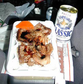 あつあつの豚丼が出来あがり〜〜♪