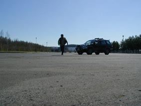 TISメインゲートで踊る夏海(^^;