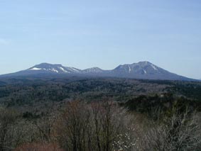 西方向(樽前山)