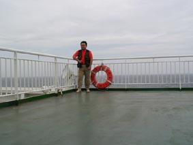 つくばデッキにて