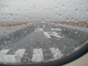 RUNWAY34Rより離陸