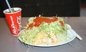 タコライスチーズ野菜