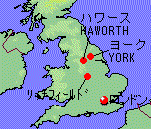 Map of England