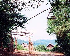 Akha Village Gate