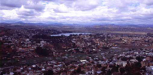 view of antananarivo from ROVA