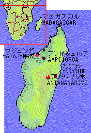 map of madagascar